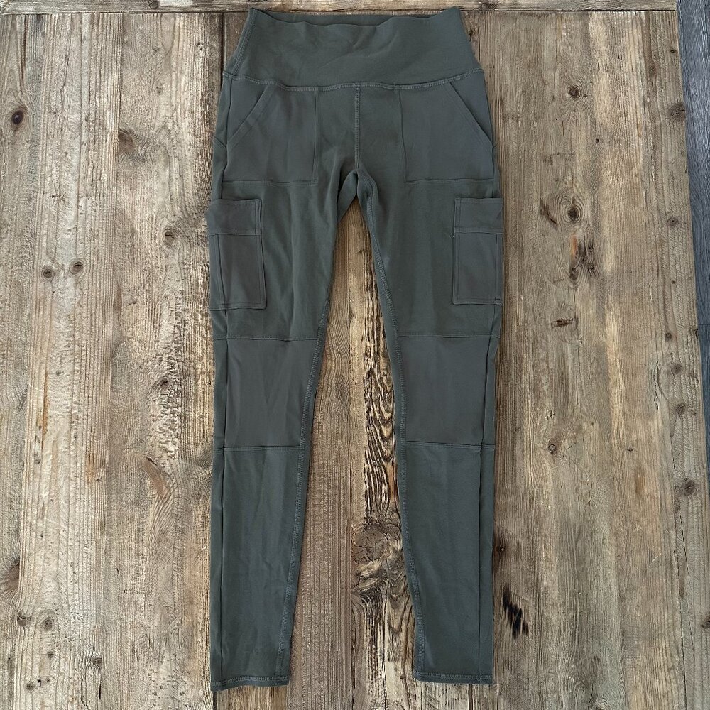 Alo Yoga High Waist Cargo Leggings Women's M